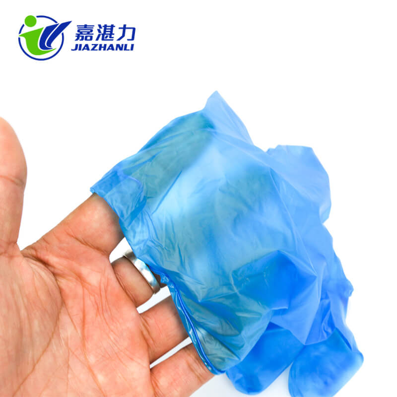 Disposable Vinyl PVC Gloves for Hospital - Practical Blue Color