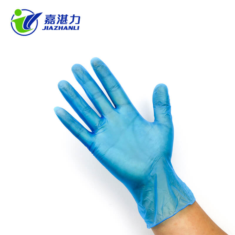 Disposable Vinyl PVC Gloves for Hospital - Practical Blue Color