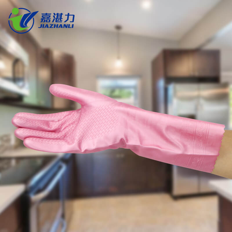 Comfortable Kitchen Cleaning Household Latex Gloves