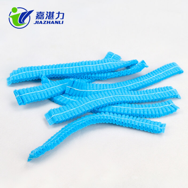 Disposable Non Woven Strip Clip Surgical Hat Doctor Round Mob Cap