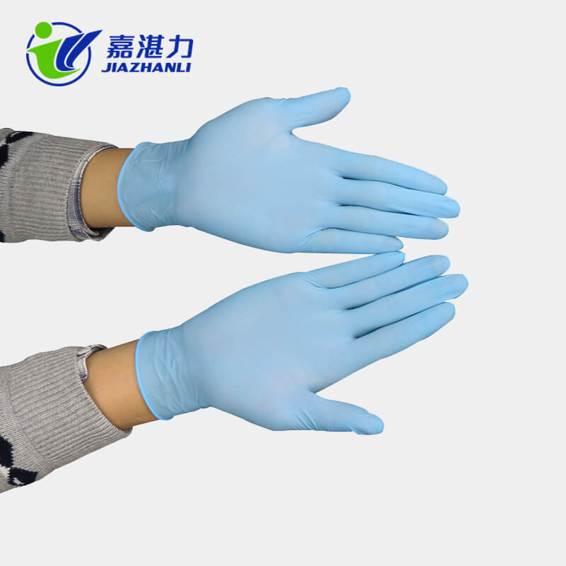 Blue Powdered/Powder Free Nitrile Examination Gloves