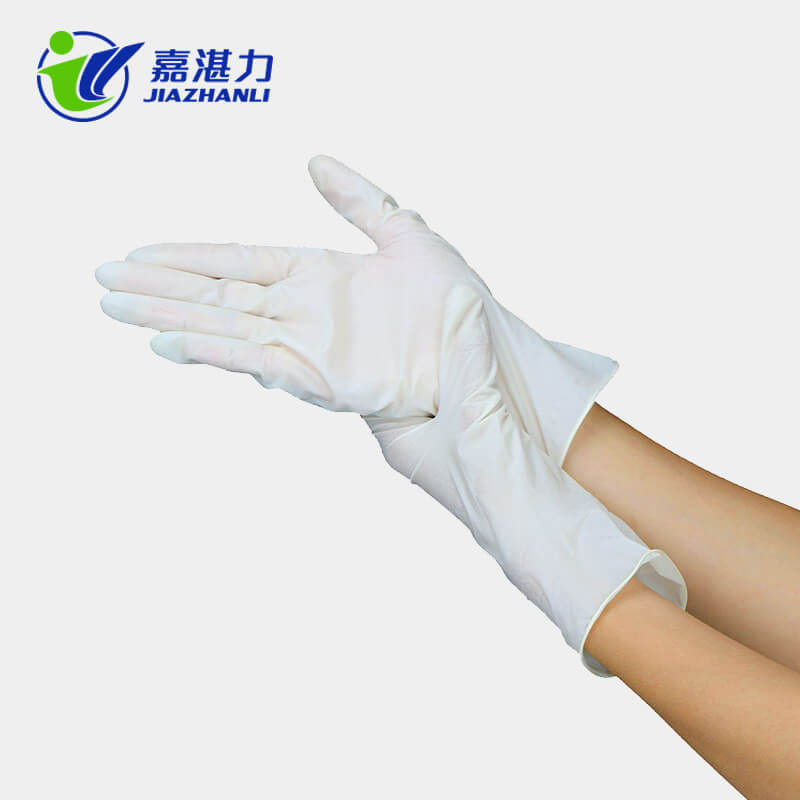 Wholesale High Quality White Disposable Gloves Powder Free Medical Latex Gloves