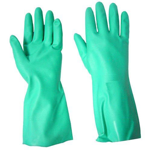 How we can put on and take off chemical gloves correctly?