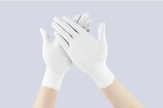 Latex Gloves Powder/Powder-Free Examination Latex Gloves Natural Rubber Gloves