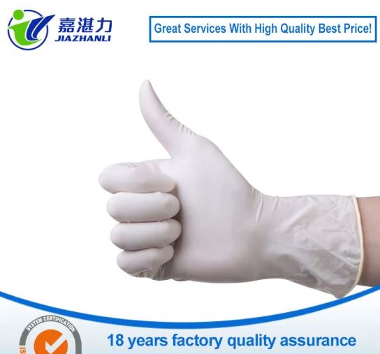 Fast Delivery Food Grade Disposable Latex Gloves Food Processing Use Latex Gloves Nitrile Glove