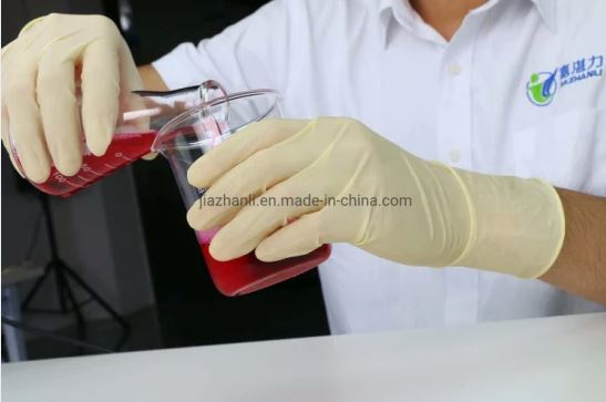 Disposable Examination Working Rubber Latex Gloves