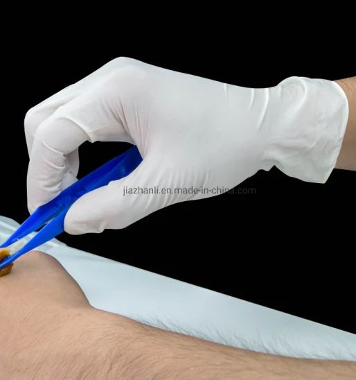 Disposable Examination Working Rubber Latex Gloves