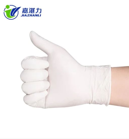 High Elasticity Disposable Latex Gloves Medical Examination Gloves All Sizes From S to XL