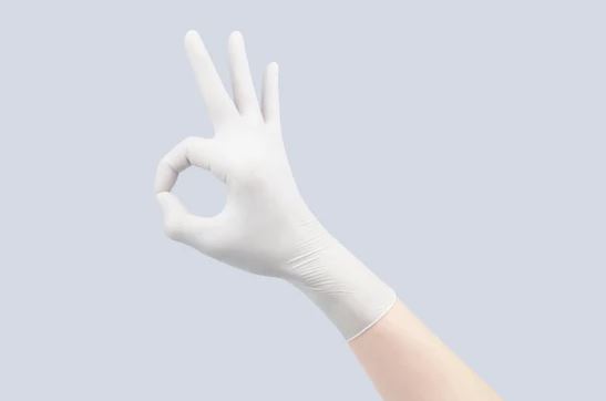 Examination Food Processing Disposable Latex Gloves