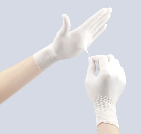 Disposable Working Food Processing Latex Gloves