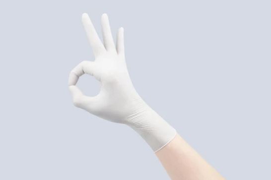 Latex Gloves Powder/Powder-Free Examination Latex Gloves Natural Rubber Gloves