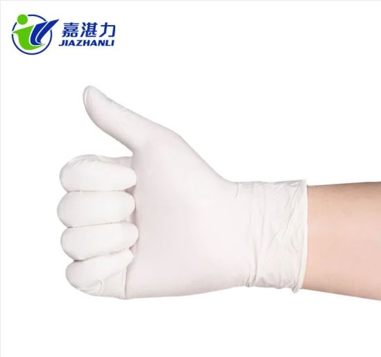 Hot Sale Strong Tensile Disposable Latex Gloves Medical Examination Use Gloves in Store