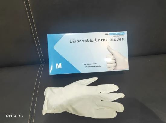 Disposable Latex Rubber Gloves