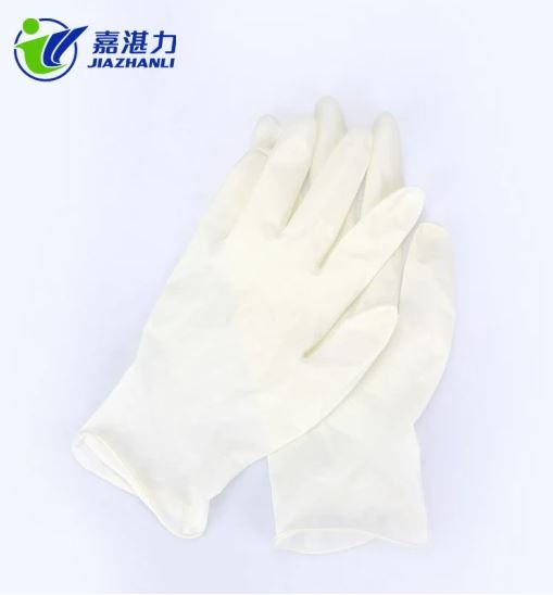 Hot Sale Strong Tensile Disposable Latex Gloves Medical Examination Use Gloves in Store