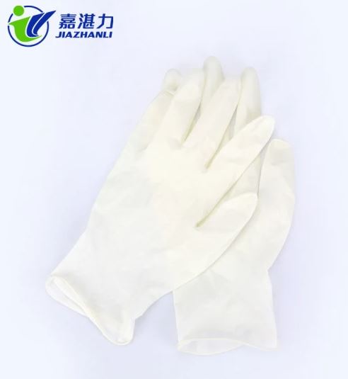 Environmental Disposable Latex Gloves Non Sterile Latex Gloves Professional Natural Rubber Gloves