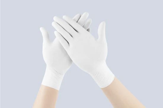 Reliable Food Grade Disposable Examination Latex Gloves Food Processing Latex Gloves