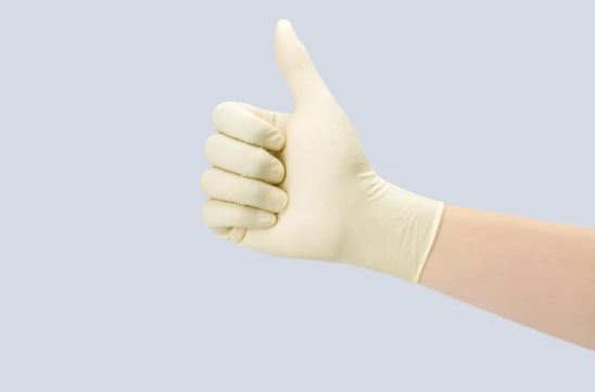 Disposable Examination Latex Gloves Powdered