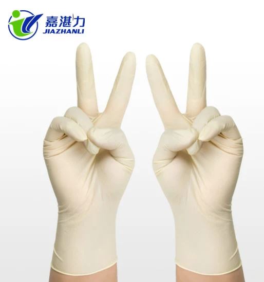 Biodegradable Industrial Safety Protective Powder-Free Surgical, Examination and Medical Disposable Latex Gloves