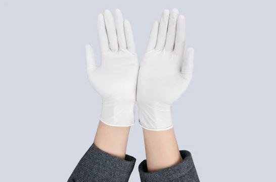 Reliable Food Grade Disposable Examination Latex Gloves Food Processing Latex Gloves