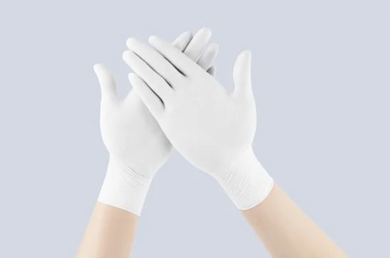 Hand Protective Biodegradable Latex Gloves All Sizes From S to L