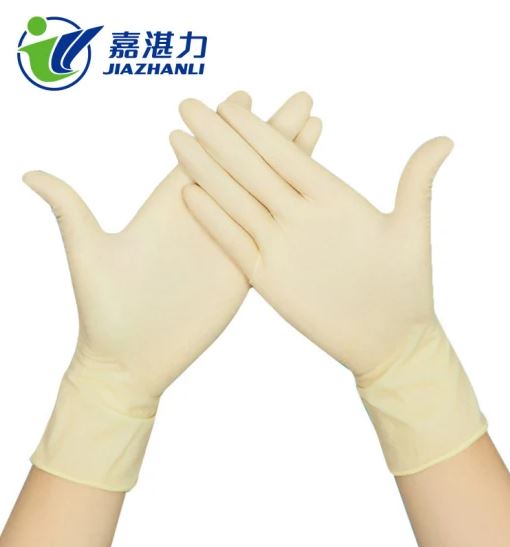 Powder/Powder Free Disposable Latex Gloves Examination Gloves Non Sterile Latex Glove