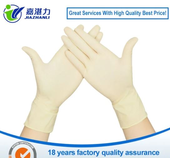 Eco-Friendly Powdered/Powder Free Disposable Latex Gloves Dentist Medical Examination Gloves