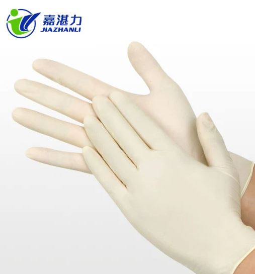 Powder/Powder Free Disposable Latex Gloves Examination Gloves Non Sterile Latex Glove