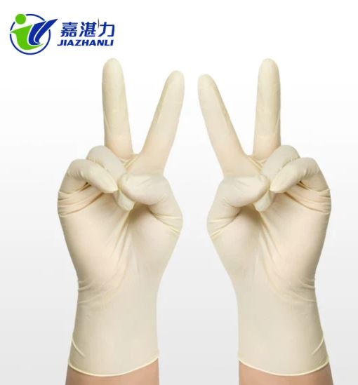 Eco-Friendly Powdered/Powder Free Disposable Latex Gloves Dentist Medical Examination Gloves
