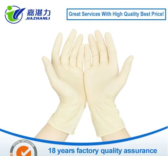 Bulk Disposable Powder Free Latex Gloves Non Sterile Dentist Medical Examination Gloves for Sale