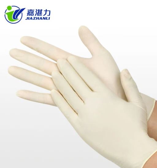 Biodegradable Industrial Safety Protective Powder-Free Surgical, Examination and Medical Disposable Latex Gloves