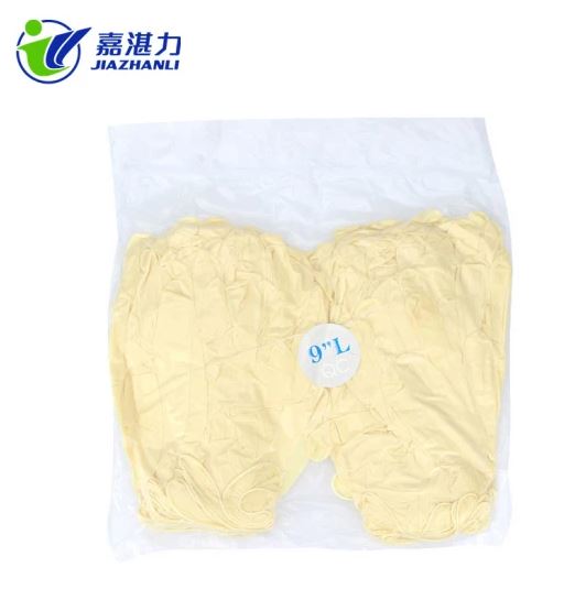 Biodegradable Powdered/Powder Free Disposable Latex Gloves Flexible Soft Gloves Rubber Gloves