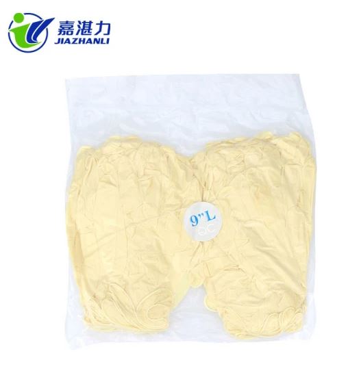 Powder/Powder Free Disposable Latex Gloves White Color Vinyl Nitrile Latex Gloves All Sizes From S to L Delivery on-Time