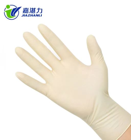 Biodegradable Industrial Safety Protective Powder-Free Surgical, Examination and Medical Disposable Latex Gloves