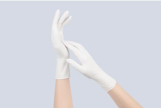 High-Strength Flexible Latex Gloves Disposable Latex Gloves Medical/Industrial/Lab Work/Food Supplies Gloves