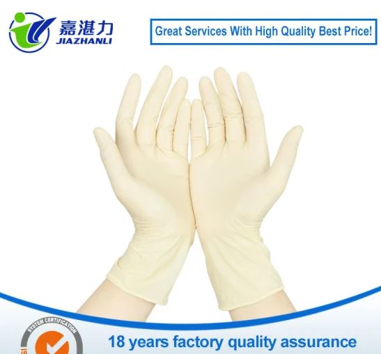 Biodegradable Disposable Latex Gloves Rubber Gloves Exam Grade Nitrile Gloves