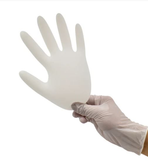 Examination Safety Disposable Latex Gloves Work Rubber Glove