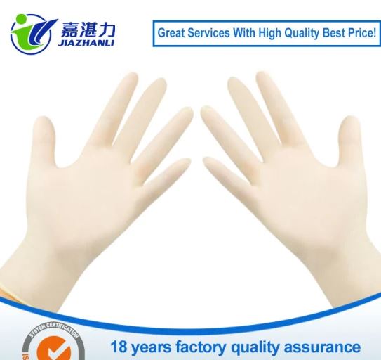 Biodegradable Disposable Latex Gloves Rubber Gloves Exam Grade Nitrile Gloves