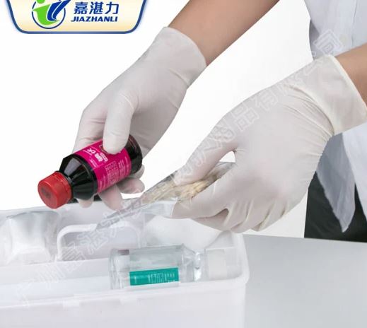 Examination Safety Disposable Latex Gloves Work Rubber Glove