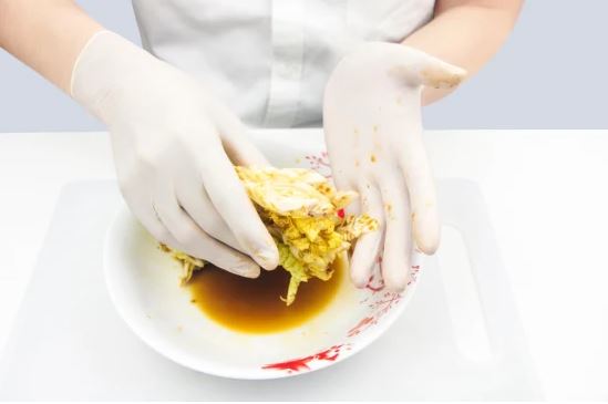 Examination Disposable Food Grade Latex Gloves