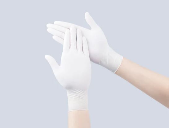 Eco-Friendly Latex Gloves Food Supplies Gloves Disposable Natural Rubber Gloves