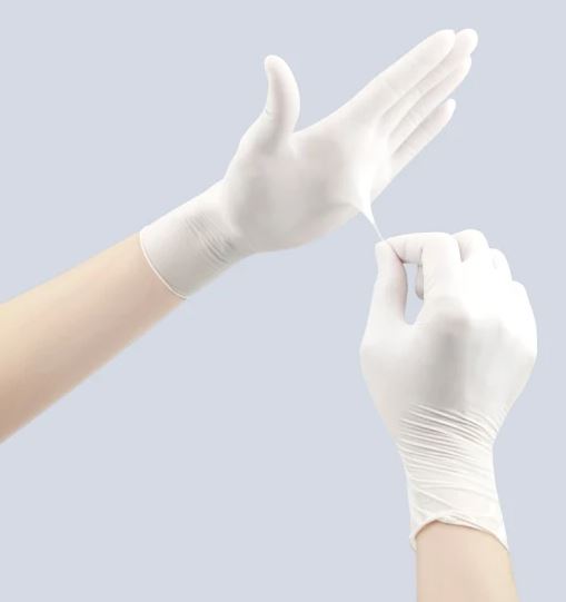 Latex Examination Gloves Safety Product Daily Protection Gloves