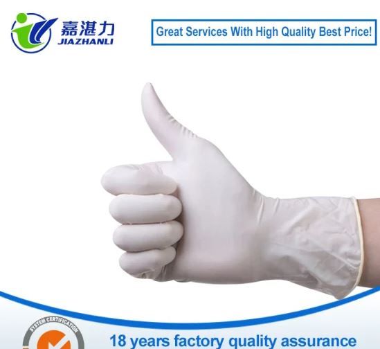 100 PCS/Box Safety Disposable Latex Gloves Dentist Examination Gloves Rubber Gloves Distributor