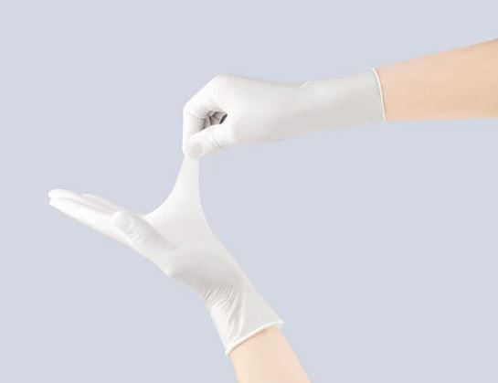 Eco-Friendly Latex Gloves Food Supplies Gloves Disposable Natural Rubber Gloves