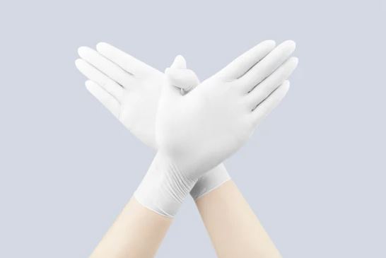 Latex Examination Rubber Gloves Powdered-Free