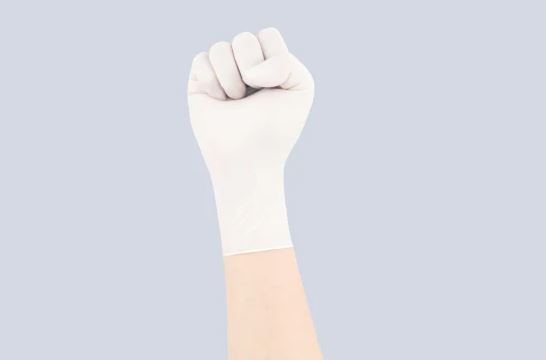 Latex Examination Rubber Gloves Powdered-Free