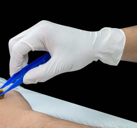 Disposable Latex Examination Rubber Gloves