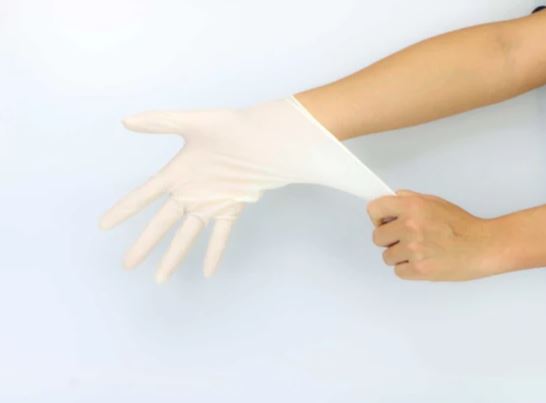 Disposable Latex Examination Rubber Gloves