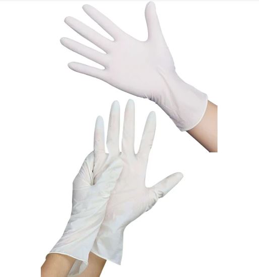 Disposable Latex Examination Rubber Gloves