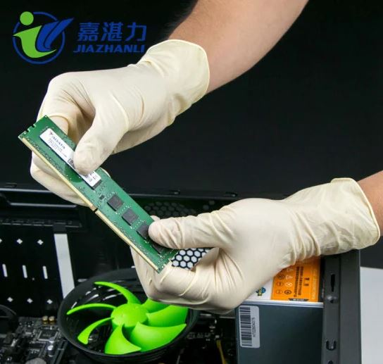Disposable Powder Free Latex Rubber Gloves Sml Size