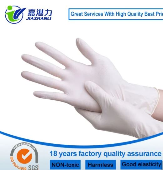 Manufacturer Disposable Examination Latex Gloves